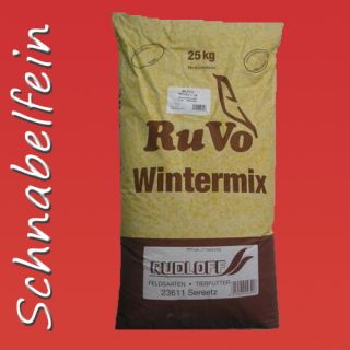 Wintermix 25kg RUVO Wintermischfutter Wintervogelfutter Vogelfutter