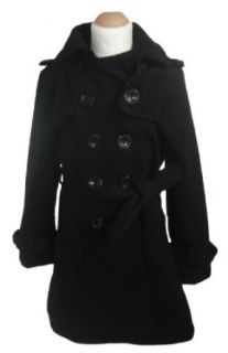 festlicher Mantel Kurzmantel schwarz Gr.98 146 Bekleidung