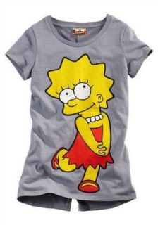 Shirt Longshirt Lisa Simpson Gr. 32 (146) Bekleidung