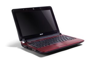 Acer Aspire One D150 25,7 cm WSVGA Netbook rot Computer