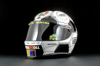 Minichamps Replica Mini Helmet Valentino Rossi MotoGP 2008 Barcelona 1