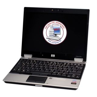 HP Elitebook 2530p SL9400 1,86GHz Win7 Prof 4,0GB 120GB DVDRW 12,1