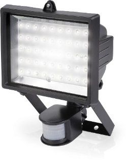 LED Flutlichtlampe mit Bewegungsmelder 45 LED, 3 Watt