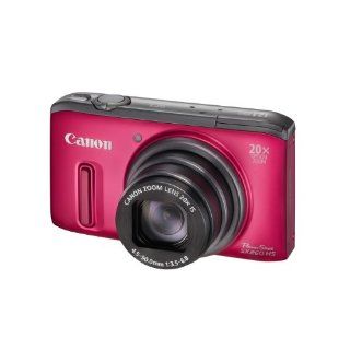 Canon PowerShot SX 260 HS Digitalkamera 3 Zoll rot Kamera