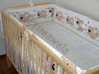 420 cm RUNDUM NESTCHEN für Bett 70 x 140 Baby Nestchen für Babybett