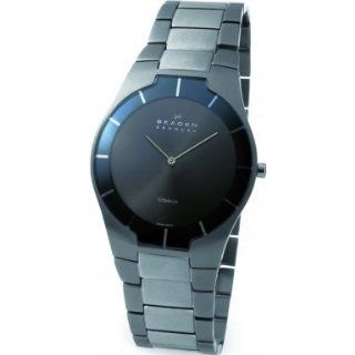 Skagen Herren Armbanduhr XL Analog Quarz Titan 585XLTMXM