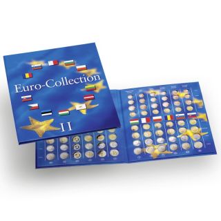 Münzenalbum Euro Collection Band 2   für die Münzen der 12 neuen