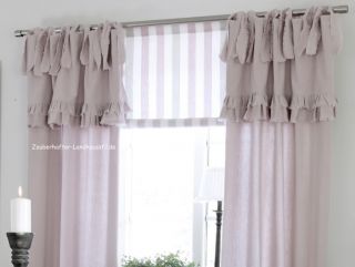 landhausstil 100 x 250 cm gardine jeanne rosa 100 x 250 cm 2 er set