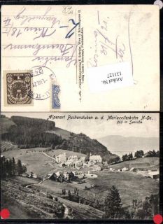 131127 Alpenort Puchenstuben a d Mariazellerbahn 1921 Bahnpost Zug 240