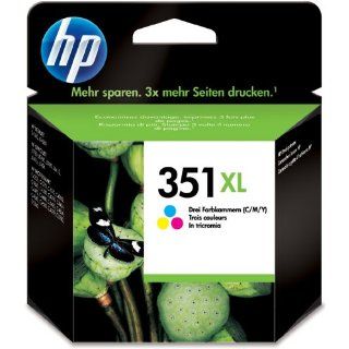 HP Tintenpatrone 351 XL 3 farbig Bürobedarf