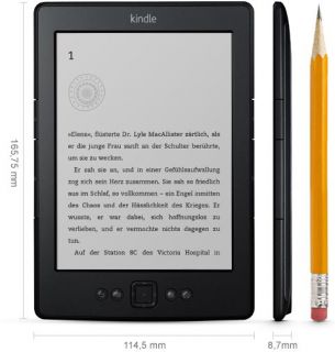 Kindle eReader mit WLAN und 6 Zoll(15 cm) E Ink Display