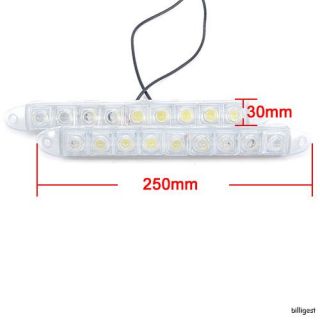NEU 2x 9 LED Auto Tagfahrlicht 12V Autolampe Licht Tagfahrleucht
