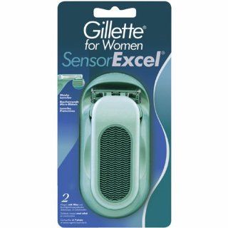 Gillette for Women Sensor Excel Rasierapparat mit 2 Klingen 