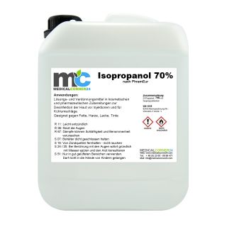 30 Liter Kanister Isopropanol 70% Cleaner Isopropylalkohol 2 Propanol