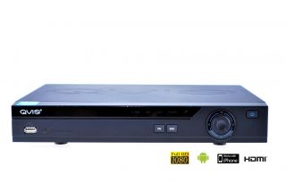 Videoüberwachung 4 Kanal Full HD DVR Rekorder H.264 1080p HDMI
