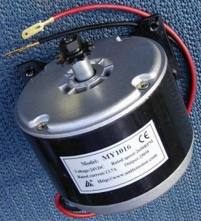DC Permanentmagnet Generator Motor 24V 250W 13,7A