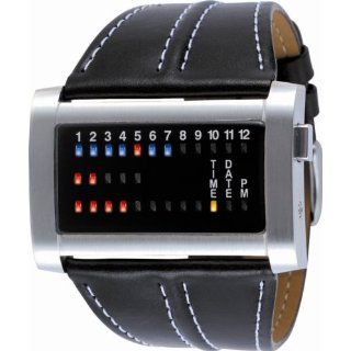 Ibiza Ride Horizontal Herrenarmbanduhr THE ONE   Binary IRH102RB1 The