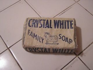 Vintage Peets Crystal White Family Soap