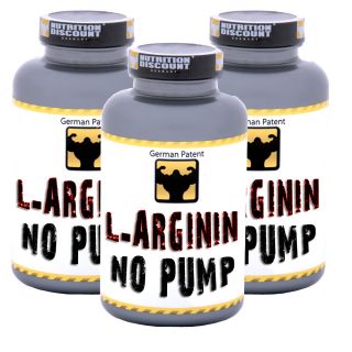 Arginin HCL No Pump 3 mal 90 Kapseln TOP ANGEBOT IM 3er Pack 270 Caps