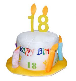 Happy Birthday Hut 18. Geburtstag Party Dekoration Jahrestag