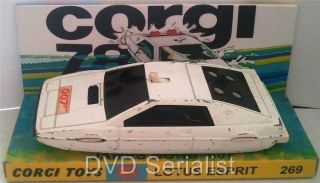CORGI TOYS Diecast 269 JAMES BOND 007 LOTUS ESPRIT Model & Display