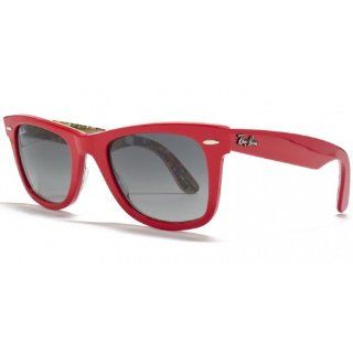Ray Ban Original Wayfarer Surf Up Sunglasses in Coral Red RB