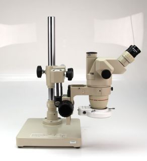 Olympus SZ40 Stereomikroskop Mikroskop Microscope mit LED Ringlicht