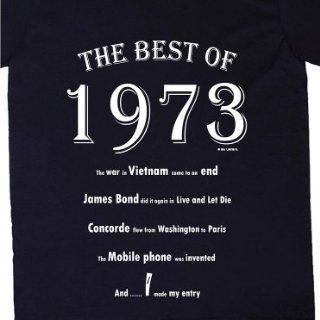 The Best of 1973   Qualitäts T Shirt aus 100% Baumwolle, Ideal als