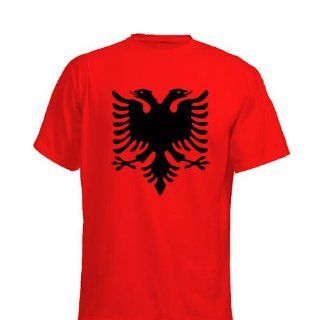 Albania T Shirt Shqipëria,Albanien,SRot