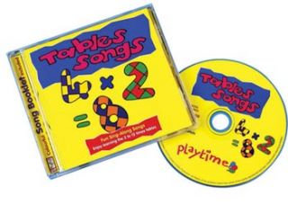 Times Tables Songs CD Kids Child Teach Math Learning Education CD NEW