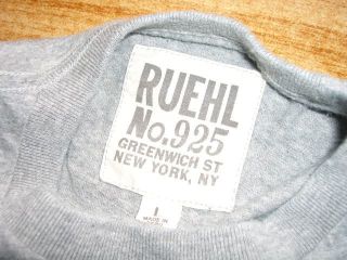Ruehl No.925 *Edel* T Shirt by Abercrombie and Fitch L