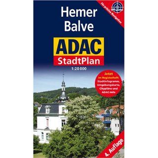 ADAC Stadtplan Hemer   Balve 1  20 000 Bücher