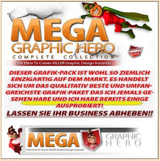 Mega Killer Grahics Hero V1 u. V2 Paket + BONUS + DVD Versand