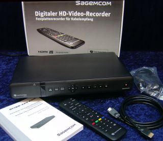 HD Kabel Receiver SAGEMCOM 320GB Festplatte HDMI & HDTV