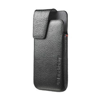 BlackBerry ACC 49273 201 Dreh Clip Ledertasche für Z10 Handy schwarz