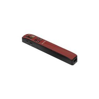 Avision   MiWand2 tragbarer Scanner (4GB MicroSD Karte, USB 2.0) rot