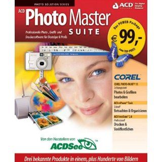 Photo Master Suite (inkl. Corel PhotoPaint 11) Software