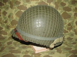 Helmnetz für M1 Helm   1/2 Mesh Helmet Net US WK2 WWII