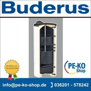 BUDERUS Stand Speicher Boiler Duo Solar 300 Liter