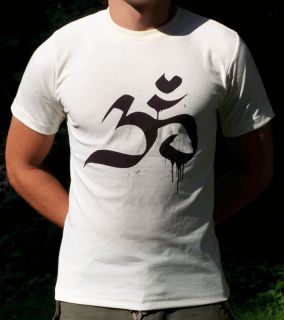 OM tai chi goa hippie yoga psytrance buddha shirt gr L