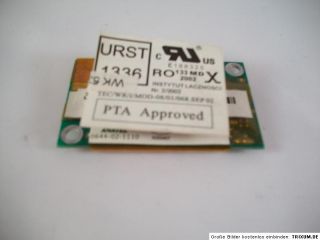 Card Anatel 1353A L4AINT Toshiba Satellite M40X 295 A60 632
