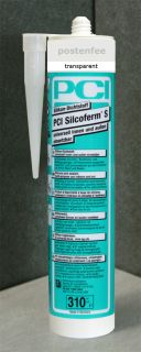 30,48€/L PCI Silcoferm S Silikon 310ml transparent klar 2209/2
