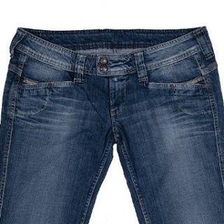 Pepe, Damen Jeans, Becca L225X18, midstone used aged [7204] 