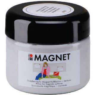 Marabu Magnetfarbe, grau, 225 ml, in Kunststoffdose VE1 