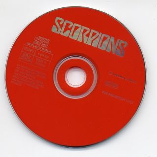 Scorpions CD Deadly Sting   30 track promo CD incl. 15 statements of