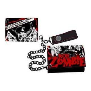 Rob Zombie Geldbeutel Love Slaves Of Satan Geldbörse tri fold wallet