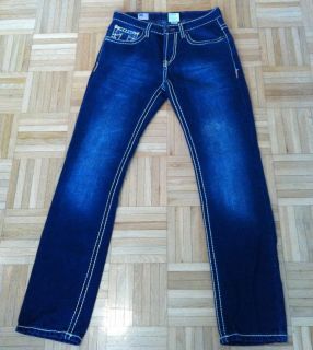 Original True Religion Jeans Hose W32 L34 BILLY SUPER T