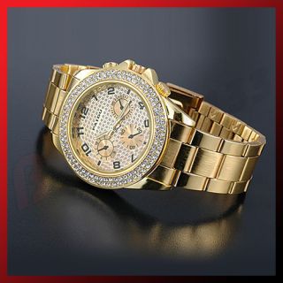Luxus Paidu Golden Damenuhr Maedchen Uhren Metall Armbanduhr Quarzuhr