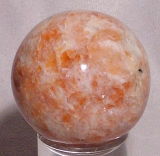 Metallic Fiery Sunstone 2.2 Natural Crystal Sphere
