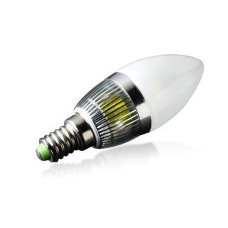 Techlight LED Kerzenlampe/Candle Light 1 Blunt Tip E14 3x1W, warmweiß